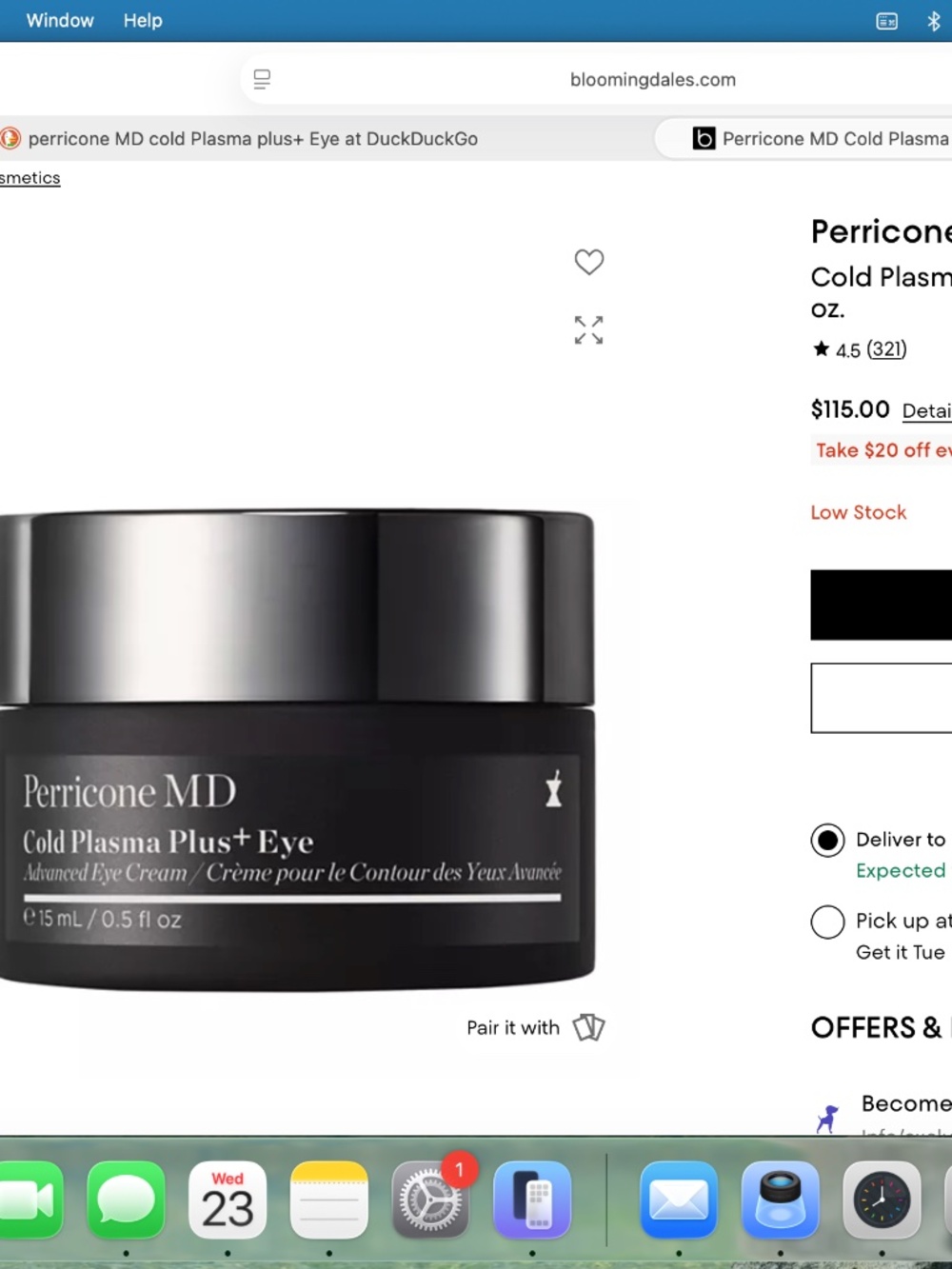 Perricone MD Cold Plasma Plus+ Eye